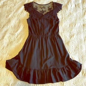 Black Cocktail dress, cotton